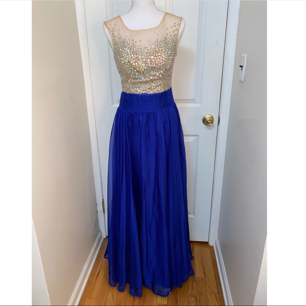 Brand new never worn royal blue gown!